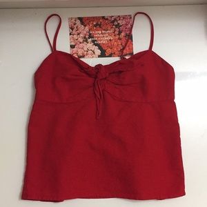 NEW Brandy Melville red Sasha Tank Top